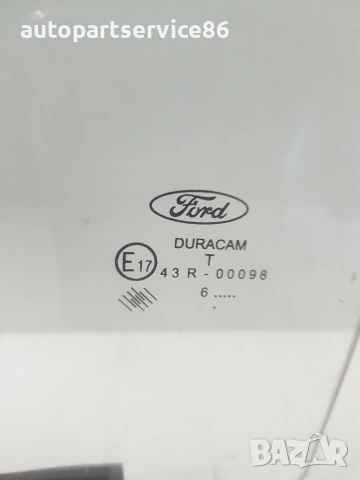 Стъкло за предна лява врата бяло/прозрачно за Ford Transit Mk6 / Mk7 (2000-2013) 43R-00098, снимка 2 - Части - 55057086