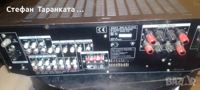 Усилвател със радио тунер Sony , снимка 10 - Ресийвъри, усилватели, смесителни пултове - 54021383