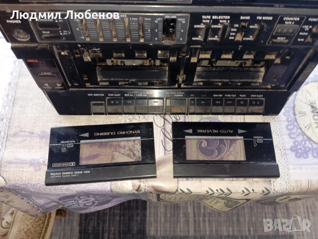Глава от радиокасетофон Sanyo M807SR, снимка 10 - Радиокасетофони, транзистори - 55075963