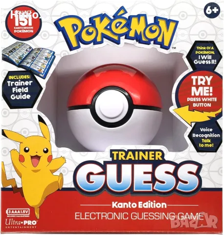 Електронна игра Pokémon Trainer Guess: Kanto Edition, снимка 4 - Електрически играчки - 55441209