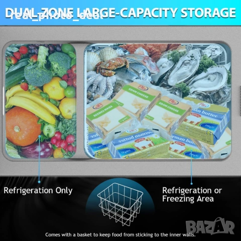 Хладилна чанта / фризер Alpicool NCF55 (50L) - компресор, -20°C - чисто нова, снимка 3 - Хладилни чанти - 53973975