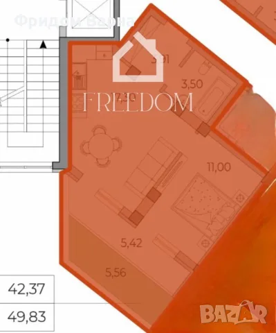 Продава 2-СТАЕН - град Варна, м-т Ален мак, снимка 4 - Апартаменти - 55318880
