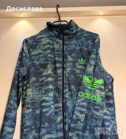 Спортно горнище Adidas Originals – Camo принт (Унисекс/Дамско), снимка 2 - Суичъри - 55097158