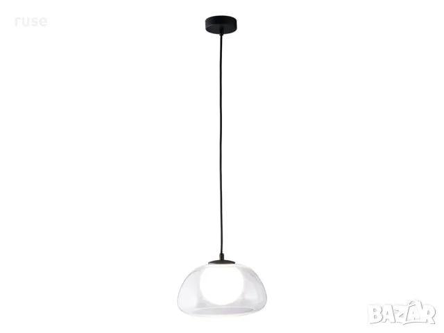 НОВИ! Висяща лампа за таван стъкло Mid-Century Modern Mushroom Floor, снимка 2 - Лампи за таван - 55678234