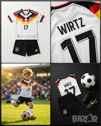 WIRTZ ❤️⚽️ детско юношески футболни екипи 🇩🇪 GERMANY 🇩🇪, снимка 6 - Футбол - 37516342