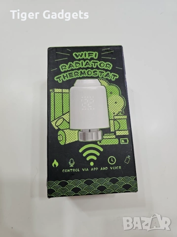 Смарт термостат за радиатор ZW01TRD06 – WiFi управление чрез приложение, Alexa и Google Home