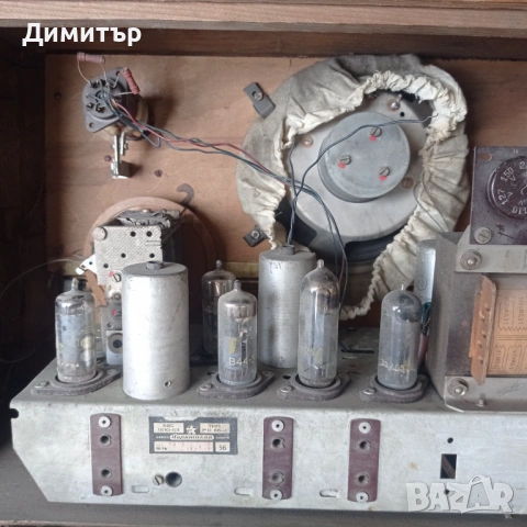 Ретро радио Христо Ботев , снимка 5 - Антикварни и старинни предмети - 54547958