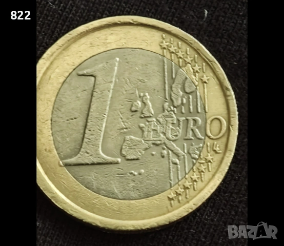 Колекционерска монета от 1€ Италия/2002г.Леонардо да Винчи, снимка 2 - Колекции - 54831713