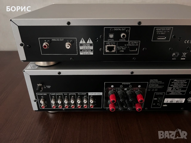 Интегриран усилвател PIONEER A-30 + стриймър N-30, снимка 10 - Ресийвъри, усилватели, смесителни пултове - 54383155