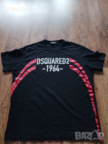 dsquared2 - страхотна мъжка тениска 3XL, снимка 6 - Тениски - 55252176