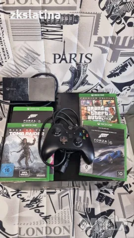 *** Топ Цена *** Xbox One + 5 игри, снимка 4 - Xbox конзоли - 55368270