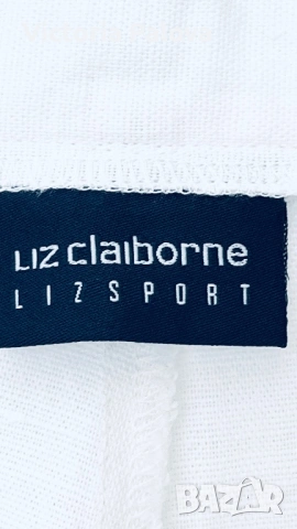 Бял панталон LIZ CLAIBORNE (Lizsport) - 55% Лен & Памук- 45%, снимка 5 - Панталони - 54649513