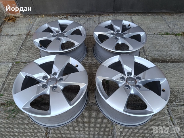 	ОРИГИНАЛНИ джанти 17 ' 5x112 57,1 АУДИ TT A3 A4 / VW GOLF TOURAN SKODA, снимка 2 - Гуми и джанти - 54783433
