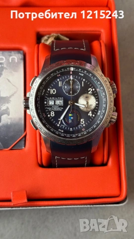 Часовник Hamilton Khaki Navy Regatta хронограф и регата таймер. Рядък !, снимка 2 - Мъжки - 55229281