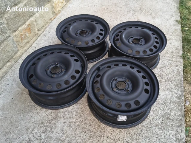 4х100 - 15 цола Опел 4x100 Opel 4 x 100 Оригинални метални джанти, снимка 4 - Гуми и джанти - 55662244