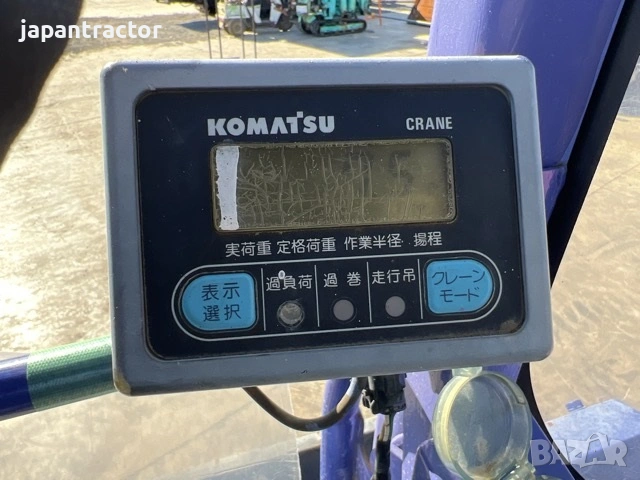Кулокранове Komatsu НОВ ВНОС ПЕРФЕКТЕН, снимка 12 - Индустриална техника - 54529842