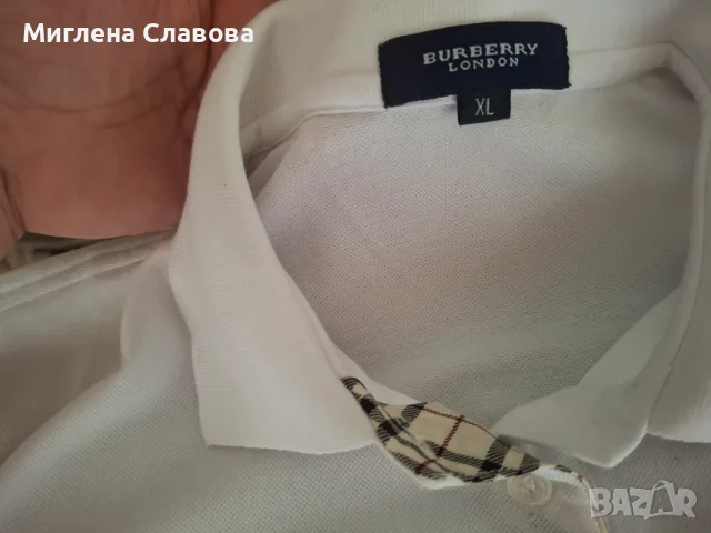 тениска BurrberyLondon Xl номер, снимка 3 - Тениски - 55654181