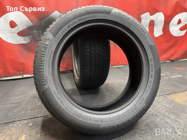 225 55 18, Зимни гуми, Continental WinterContactTS850P, 2 броя, снимка 5 - Гуми и джанти - 55586255