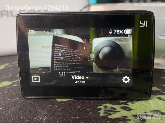 Yi 4k екшьн камера + feiyutech g5, снимка 5 - Камери - 54168543