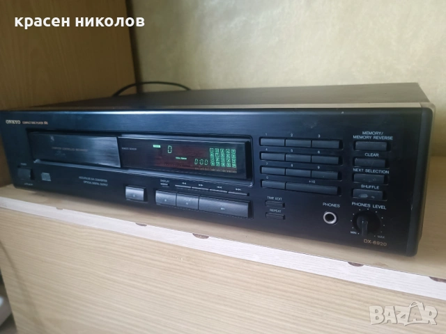Onkyo DX-6920 CD плейър, снимка 2 - Ресийвъри, усилватели, смесителни пултове - 54394507