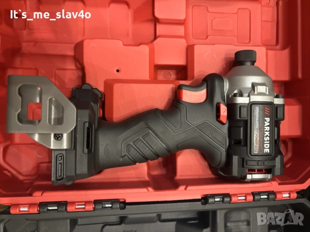НОВ Безчетков ударен винтоверт Parkside Performance 20V – 5г. Гаранция, снимка 2 - Винтоверти - 54873294