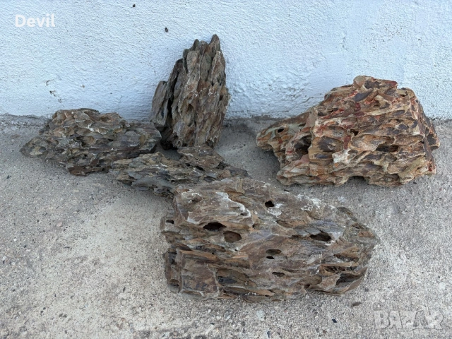 Драконови камъни за аквариум и декорация