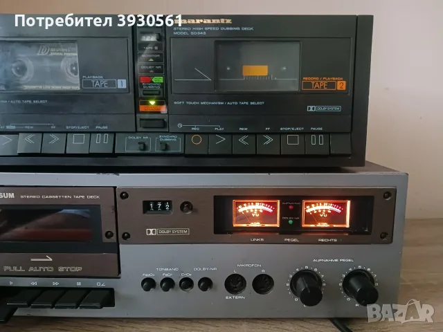 Лот два дека universum и marantz, снимка 3 - Декове - 55643717