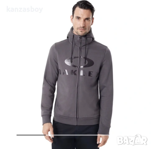 Oakley Bark FZ Gray Hoodie Jacket- мъжко горнище р-р  XXL