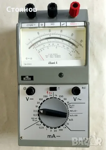 Комплект от два електроизмервателни уреда, мултицети - H&B Elima Elavi 4 + H&B Elima Isolavi 10 , снимка 3 - Други инструменти - 55371381