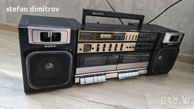 Sony CFS-W500L

 Boombox Stereo Cassette AM FM Radio Recorder Working, снимка 4 - Радиокасетофони, транзистори - 55674364