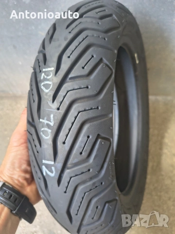 120 70 12 Michelin City Grip 2 гума скутер moto гуми, снимка 3 - Гуми и джанти - 55174489