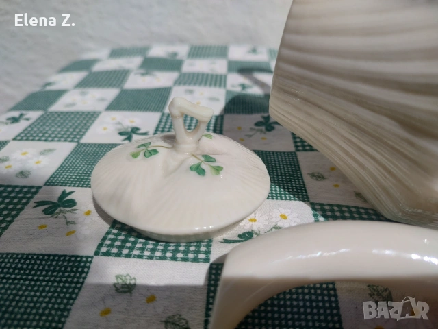 Комплект от 3 части Belleek Ирландия, снимка 14 - Сервизи - 55247797