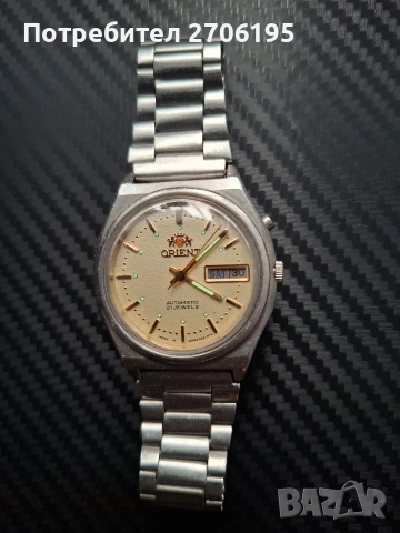 Vintage Orient Automatic 21 jewels- Ориент автоматик 21 камъка , снимка 2 - Мъжки - 54360013