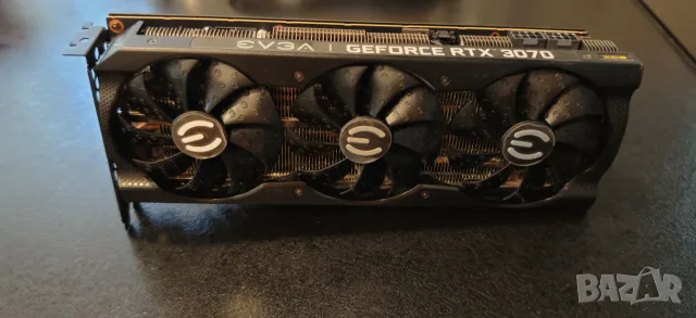 Продавам Перфектна Видео Карта Evga  XC3 ULTRA GAMING RTX 3070 8Gb 256bit OC 3 дни тестов период, снимка 2 - Видеокарти - 55421522
