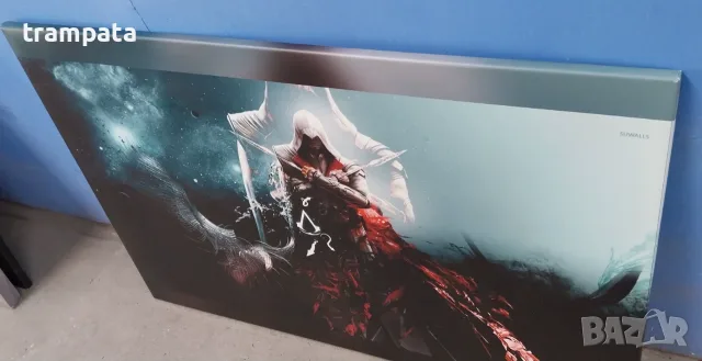 НАЙ ДОБРАТА ОФЕРТА Картина / Пано "Assassin's Creed" 120х80см., снимка 4 - Картини - 55533536