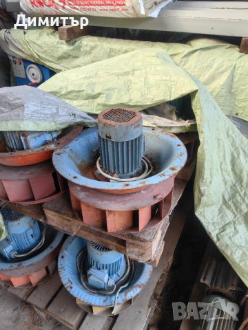 Ел. двигател 0.75 kW / 1400 об/мин - фанцов