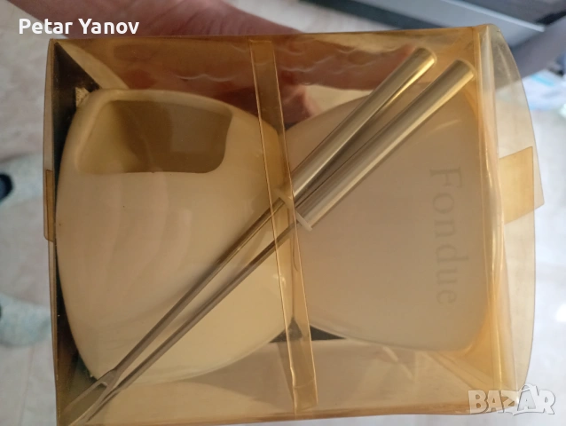 Комплект за фондю excellent houseware, снимка 2 - Съдове за готвене - 54537687