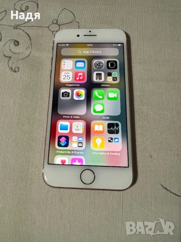 iPhone 7 -32 GB,мод.А1778,не е заключен,зарядно, снимка 3 - Apple iPhone - 48695992