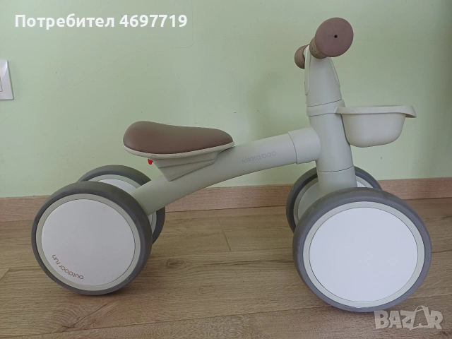 Баланс колело KikkaBoo Zipi Mint, снимка 4 - Детски велосипеди, триколки и коли - 54727060