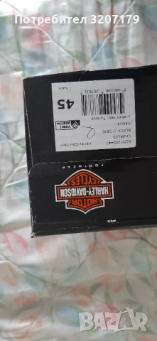 Мъжки кожени кубинки Harley Davidson, снимка 2 - Мъжки ботуши - 54485108