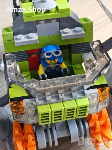 LEGO 8963 Power Miners Rock Wrecker - много добро състояние. , снимка 5 - Конструктори - 54657284