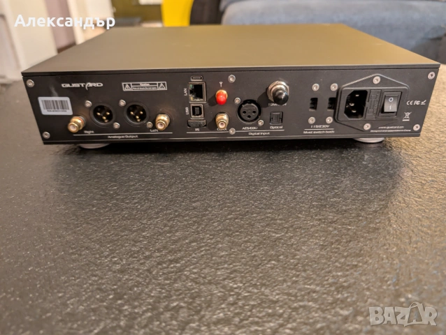 Gustard R26 r2r мрежов DAC, снимка 2 - Аудиосистеми - 54800479
