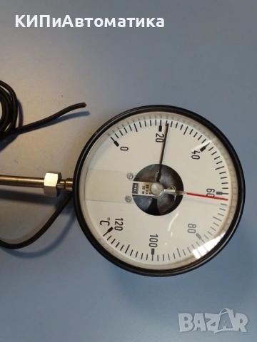 ел. контактен термометър WEC 4360/3R-310 Ø160 0/+120°C 380V, снимка 7 - Резервни части за машини - 54525851