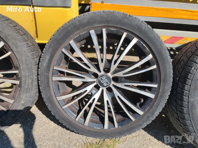 Лети Джанти MSW 5x100 17" ET 35 8J 63, снимка 4 - Гуми и джанти - 55503231
