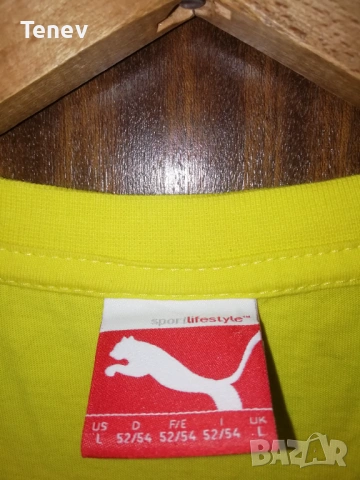 Borussia Dortmund Puma оригинална памучна тениска  Борусия Дортмунд DERBY Sieg Aubameyang Reus , снимка 5 - Тениски - 52897091