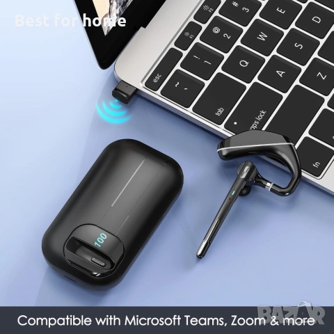EKVANBEL Bluetooth слушалки V5.3, снимка 5 - Bluetooth слушалки - 54922716