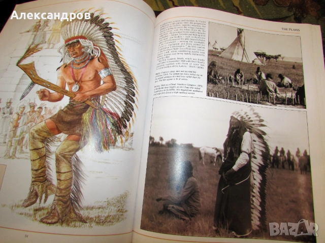 Коренните жители на Америка книга за индианците , снимка 9 - Енциклопедии, справочници - 53999353