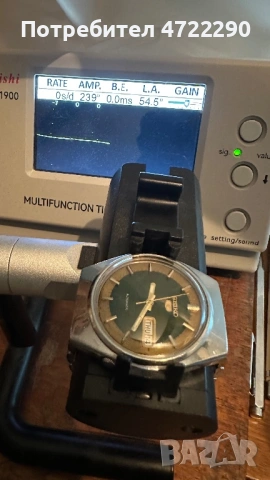 Сейко 5, Seiko 5 калибър 6319 с рядък зелен циферблат , снимка 10 - Мъжки - 54639159