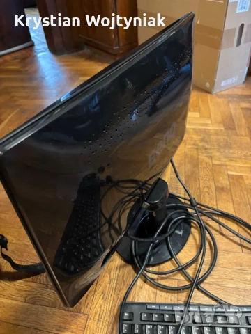 BENQ GL2230 LCD монитор 22" + Logitech клавиатура и мишка – комплект, снимка 2 - Монитори - 54669036