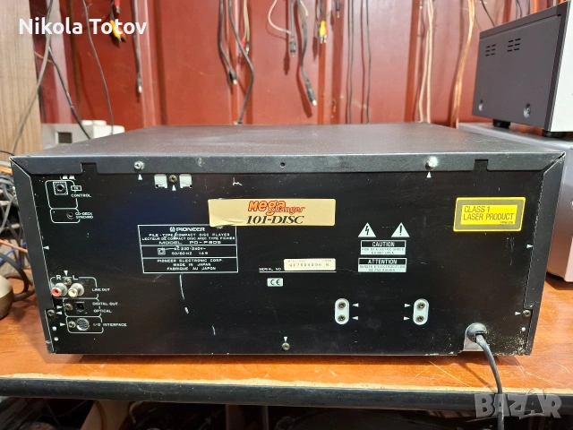 Продава се COMPACT DISC PLAYER Pioneer PD-F905. , снимка 5 - Ресийвъри, усилватели, смесителни пултове - 54840544
